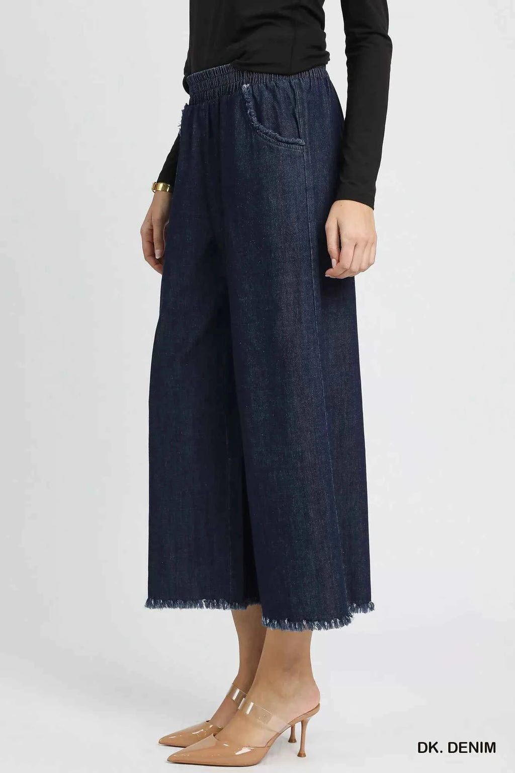 Umgee Washed Fringe Hem Wide Leg Jeans bff93c34-34d6-4b53-b4b3-18c43ce573c1-Max-Origin