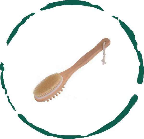 Bath & Body Massage Brush As Shown One Size c01cebf6-4211-4ddb-be8a-c3fe4c97af72