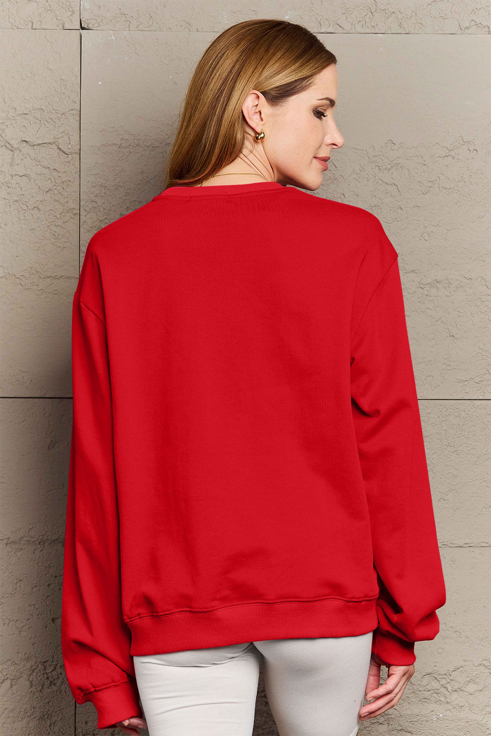Simply Love Full Size IN MY MAMA EAR Graphic Sweatshirt c02fdaeddbc541369ea35a64c3407ab7-Max