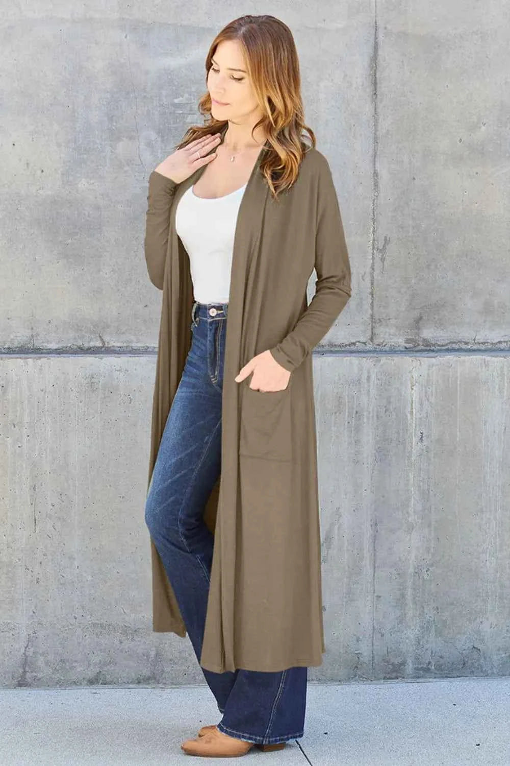 Basic Bae Full Size Open Front Long Sleeve Cover Up c04d7978-bbd7-43f0-a0a4-114e95595fa9-Max