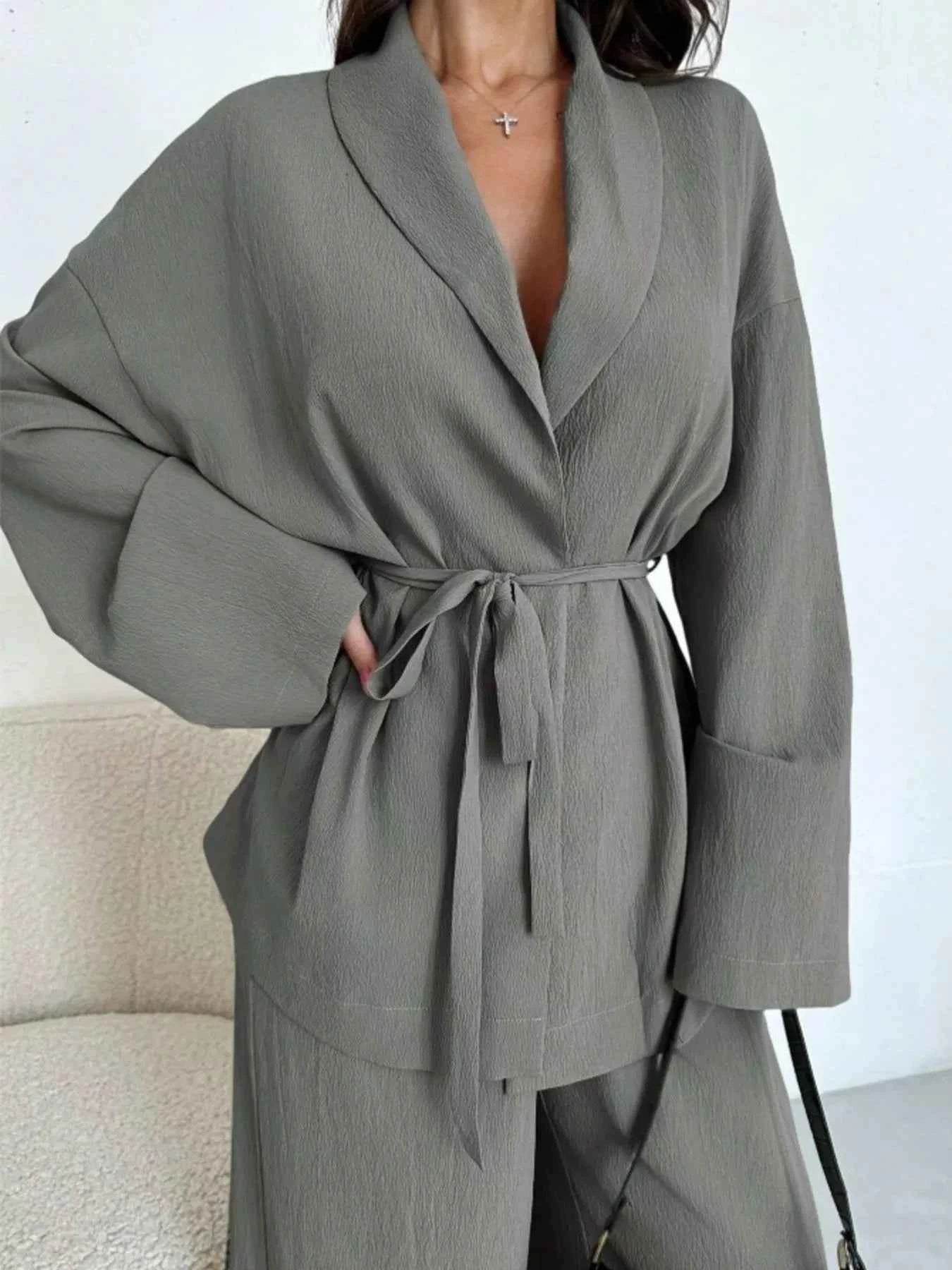 Front Tied Shirt and Wide-Leg Pants Set c08deaaa-3c8c-41bf-a599-ee5c5f6fbb9d-Max-Origin