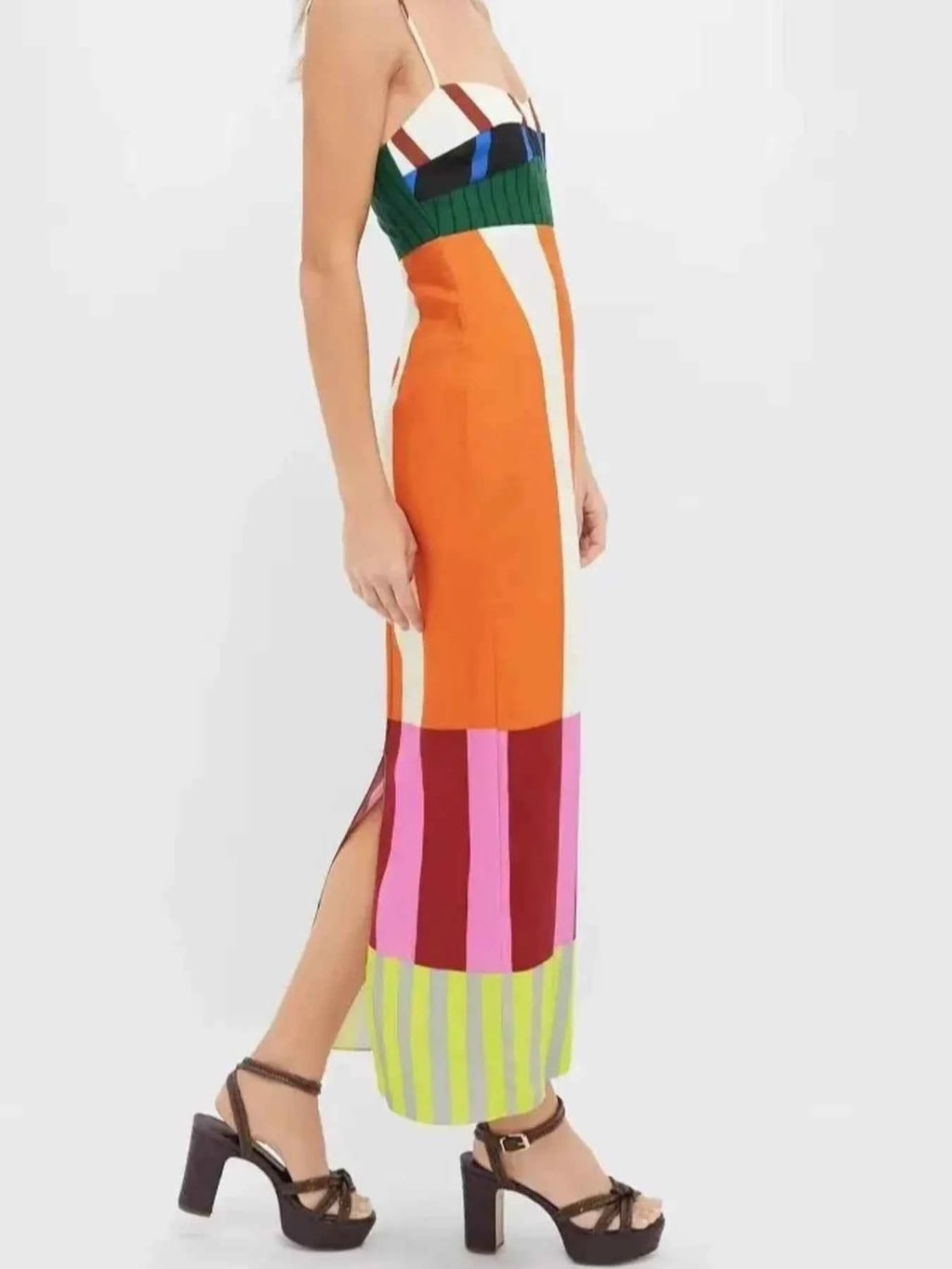 Colorful Stripe Square Neck Cami Dress c0a0f3384bd2448b933d35b764e82d6b-Max-Origin