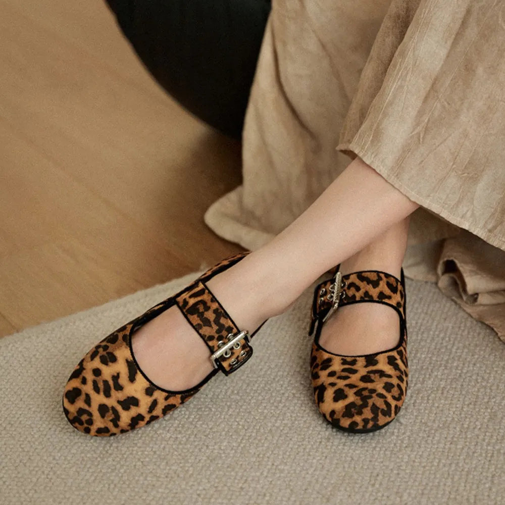 Round Toe Flats Loafers Leopard c0ad36c6-554e-473d-ac81-0b11708b3642-Max