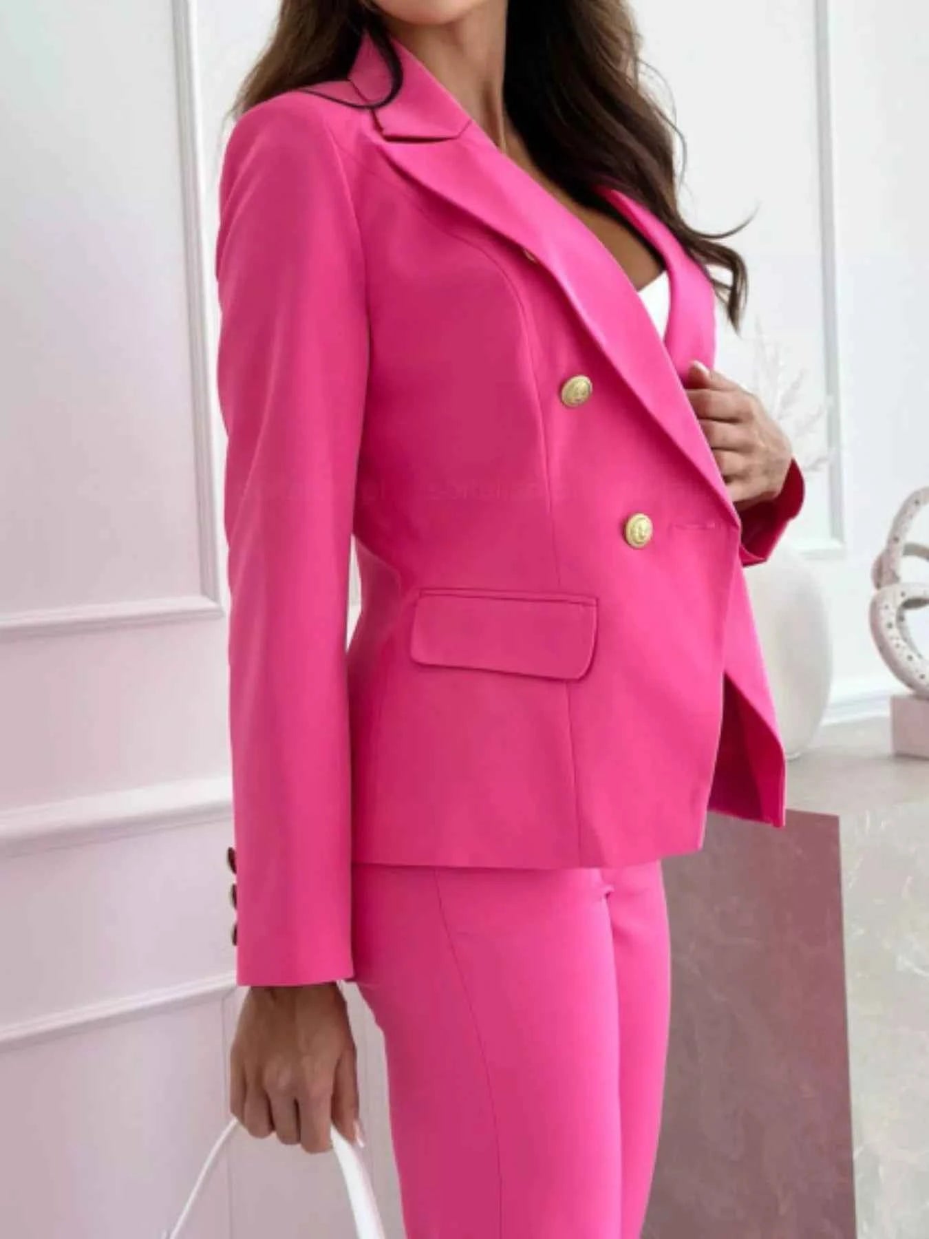 Double-Breasted Long Sleeve Blazer c0e9eef4-bc9e-4b5b-ad7e-fbae98491d1d-Max-Origin