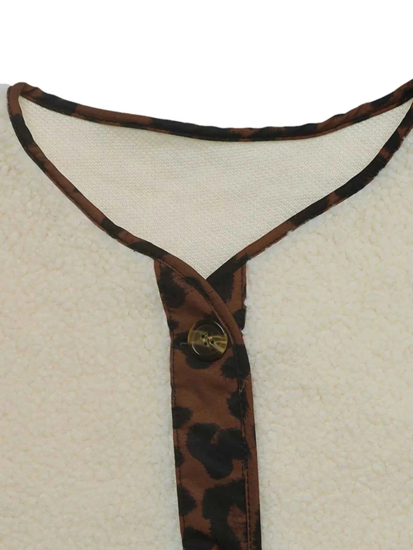 Leopard Trim Button Up Jacket c0eb48cefded453a8eb0cc730a3f3f99-Max-Origin