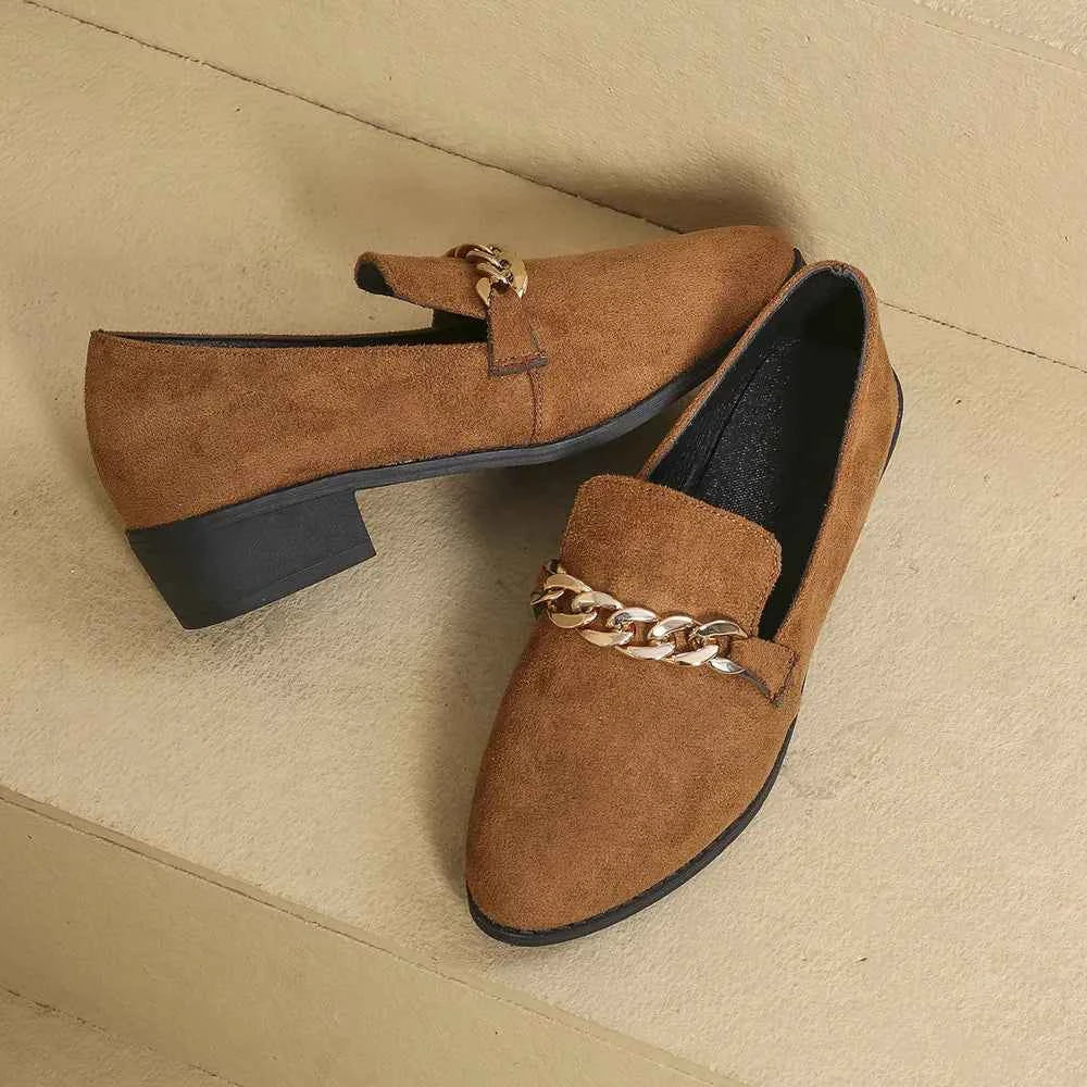 Point Toe Block Heel Loafers Brown c0ecf65f-f23b-4b47-9fe4-16dd478c8e37-Max