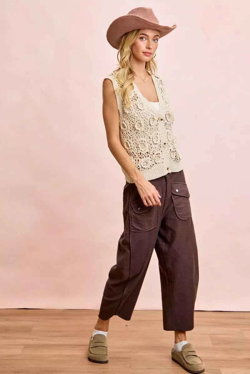 BiBi Washed Terry Pants with Pockets c102dc90bb7b4b2e927ec1490d06a7d2-Max-Origin
