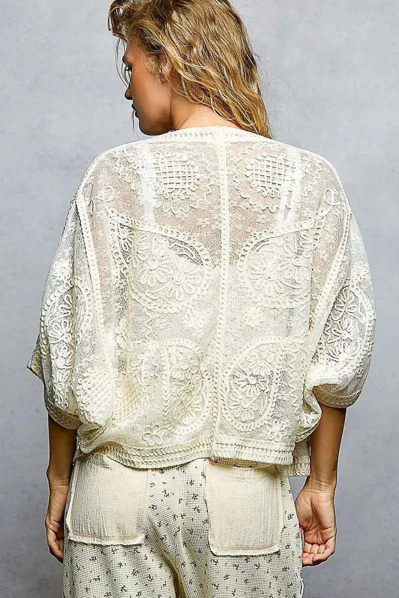 POL Open Front Crochet Cardigan with Floral Embroidery c10ec88e-9496-4dc9-a3fe-8653b627e26a-Max-Origin
