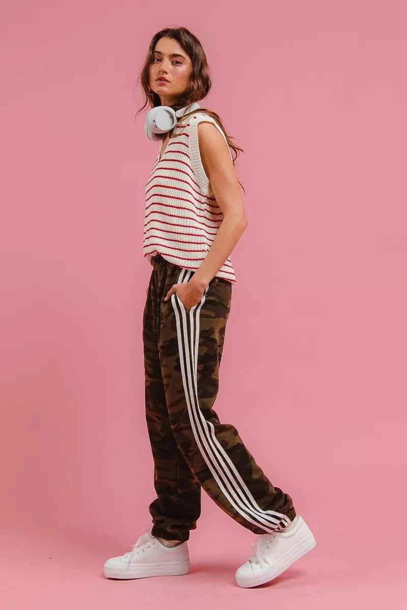 BiBi Side Lines Camouflage Track Pants c11a57e268c8443b8c133c133ca48e24-Max-Origin