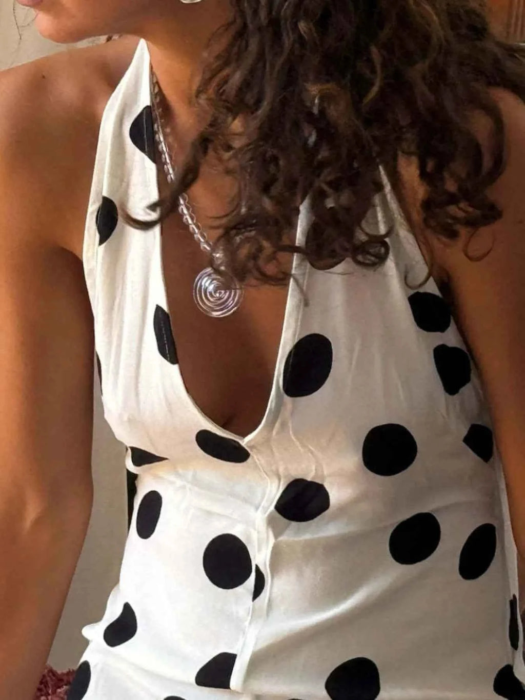 Backless Halter Neck Polka Dot Maxi Dress c1237c2c-07c8-491e-a06b-eebc7185b178-Max-Origin