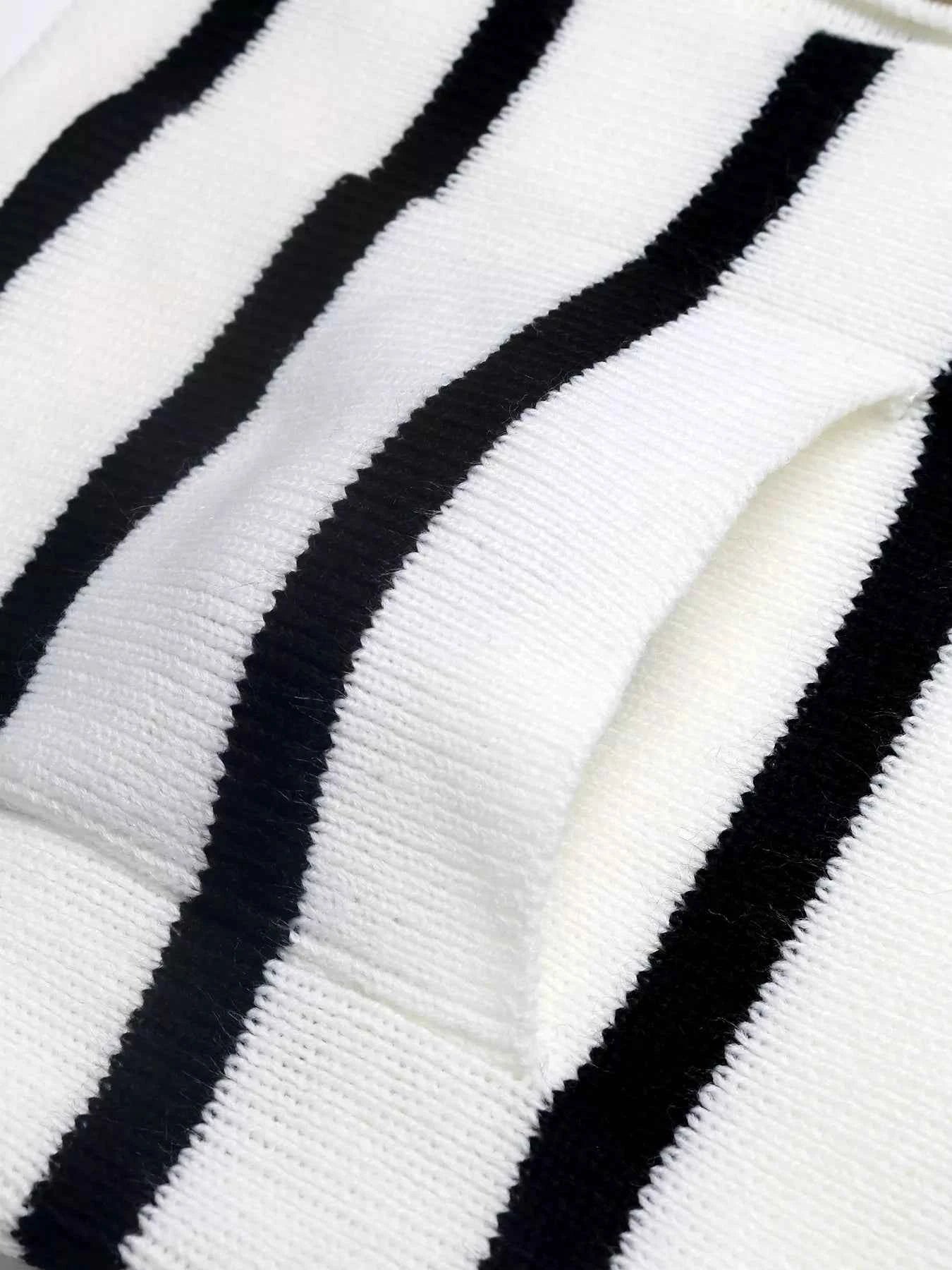 Striped Button-Front Cardigan c14531c49ce04154922bae8f3df42b33-Max-Origin
