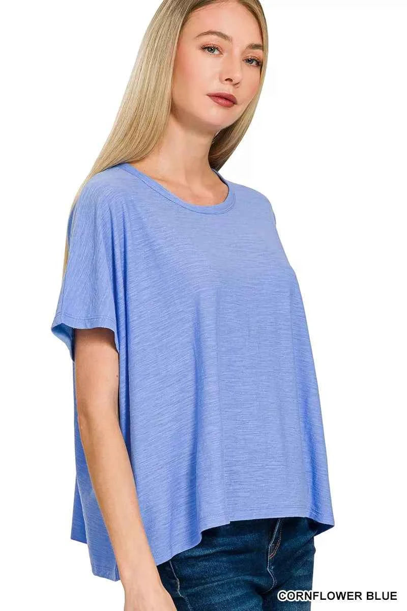 Zenana Round Neck Short Sleeve T-Shirt c1459e006def4dd488776553234408fb-Max-Origin