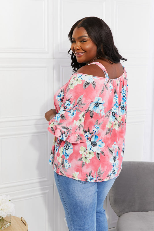 Sew In Love Full Size Fresh Take Floral Cold-Shoulder Top c184d9a4e3f34933a946b98b4468d0d3-Max