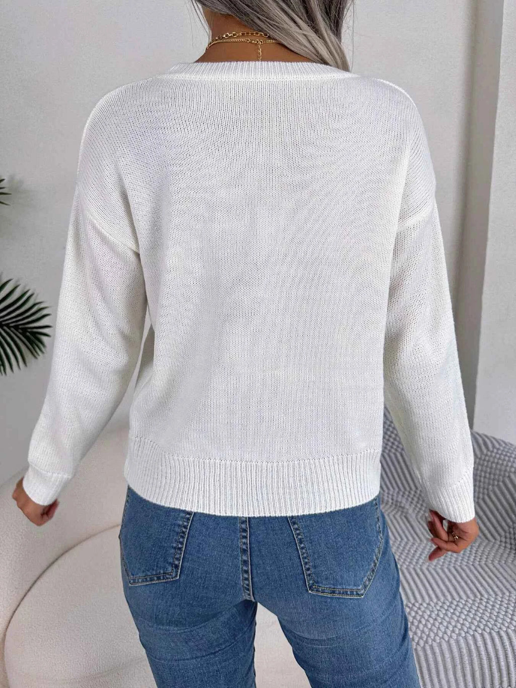 Cable Knit Heart Round Neck Sweater c1969078b1f341babb2d9074247d7f21-Max-Origin