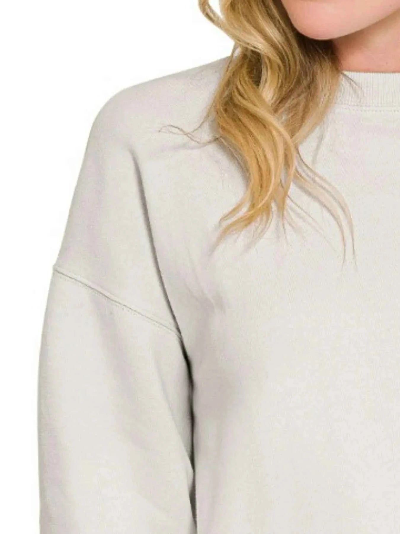 Zenana Fleece Crewneck Long Sleeve Sweatshirt c1a4e5c7-1d14-4024-bb73-0fef7f57fdd7-Max-Origin