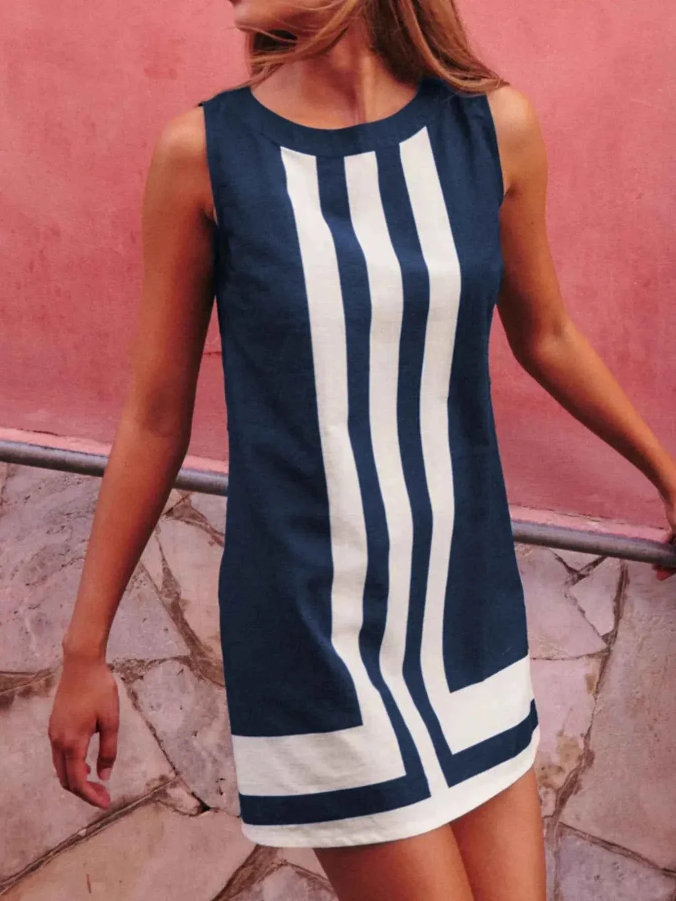 Striped Round Neck Sleeveless Dress c1a9b244-4e8d-424b-b2ef-6ff910476f3b-Max-Origin
