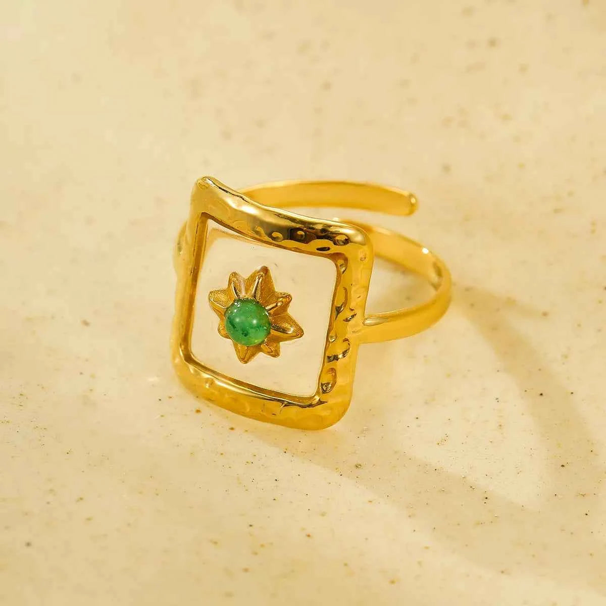 18K Gold-Plated Adjustable Open Ring Style D One Size c1eeb4be-5f22-44a3-8a16-2b8a9499c7b3-Max-Origin