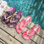 Printed Summer Toe Post Slippers c1f530dd-c219-425e-81a4-19b4649a95ba-Max-Origin
