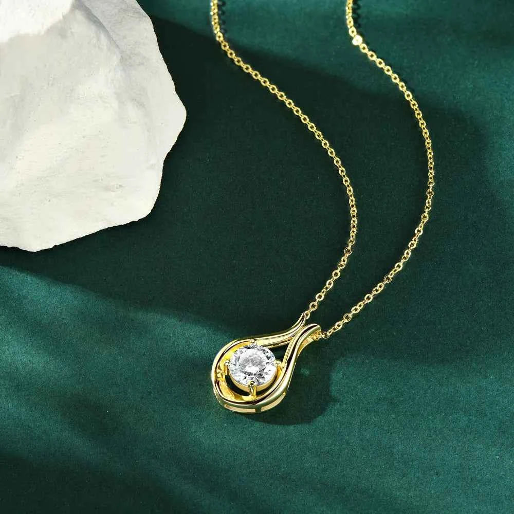2 Carat Moissanite 925 Sterling Silver Pendant Necklace c2543115-d0c1-43fe-ba81-757737a28d15-Max
