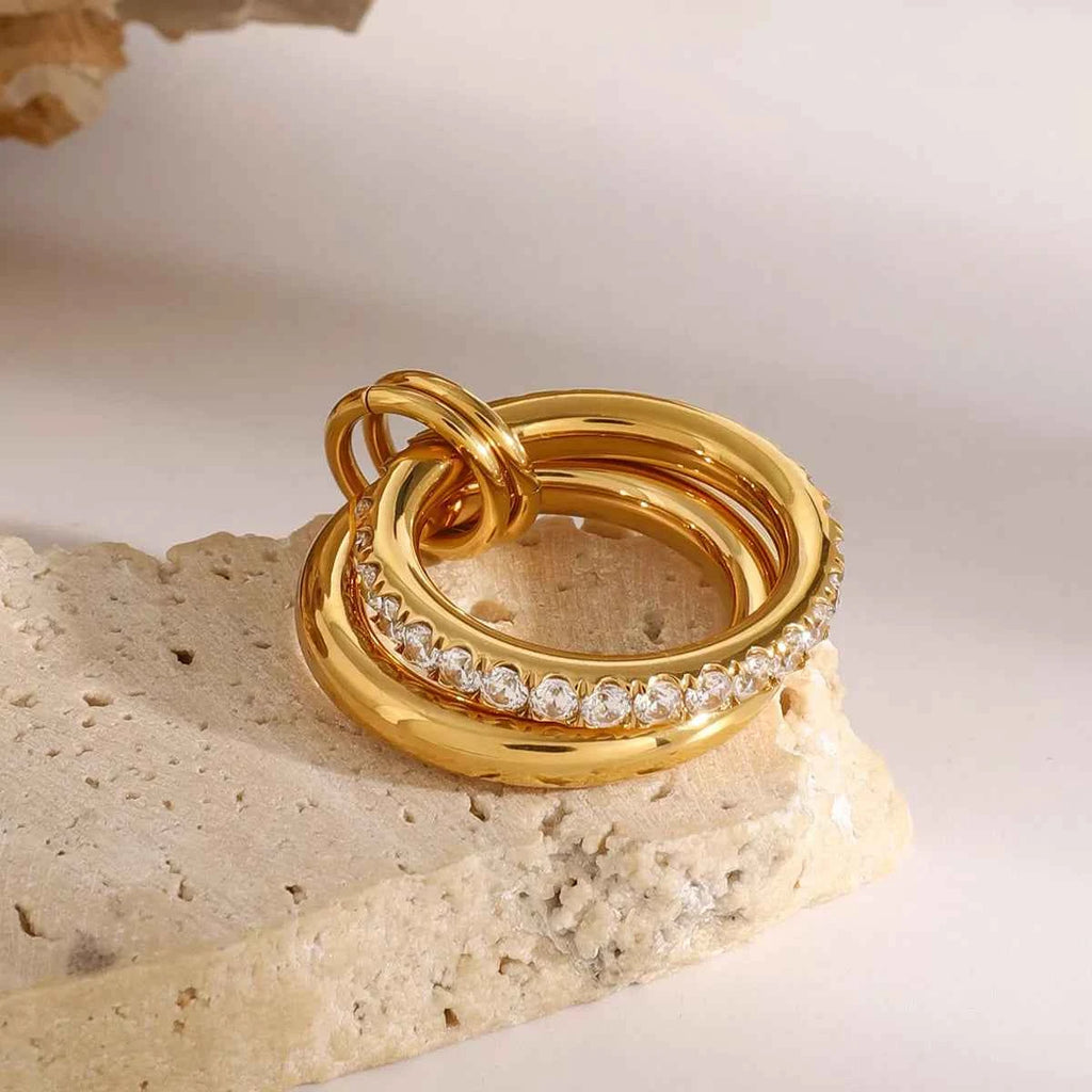 18K Gold-Plated Double Layered Ring c2703ba4-c0f9-408c-9125-8a27a763f4a6-Max-Origin