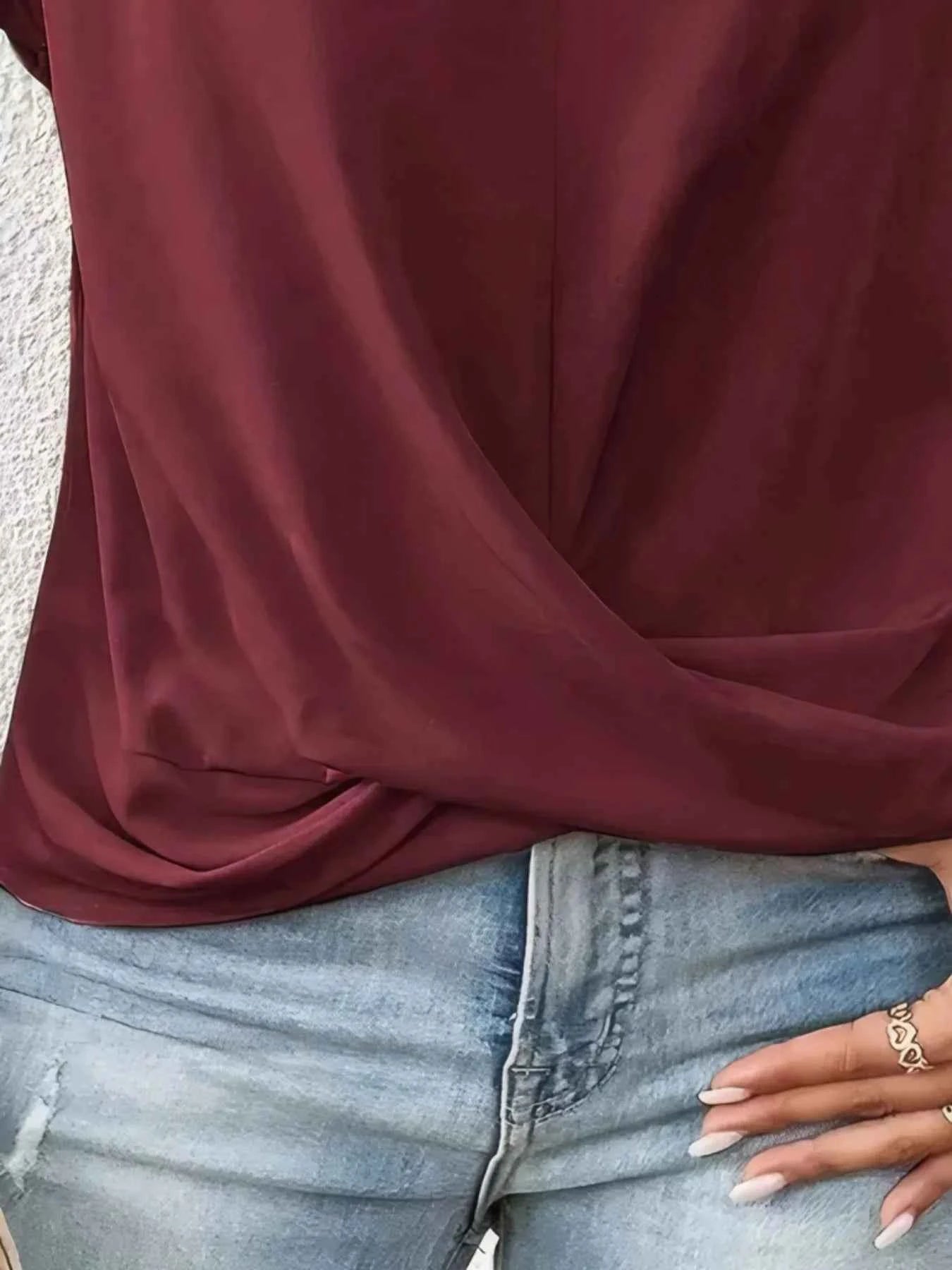 V-Neck Twist Front Top c2727947-7270-418b-8d06-9c089c3fae62-Max-Origin