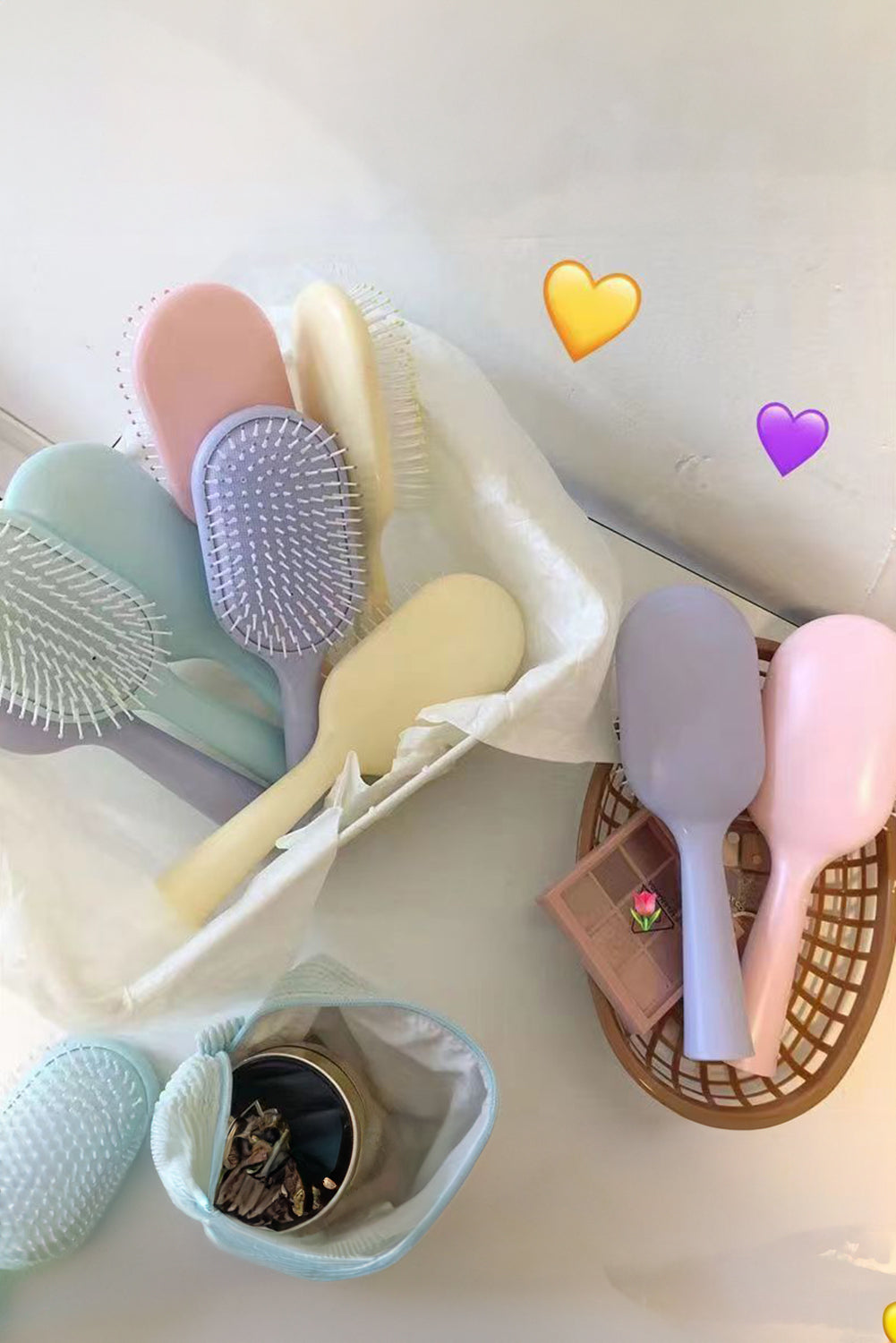 Light Pink Massage Anti-static Air Cushion Comb c28e842338853680