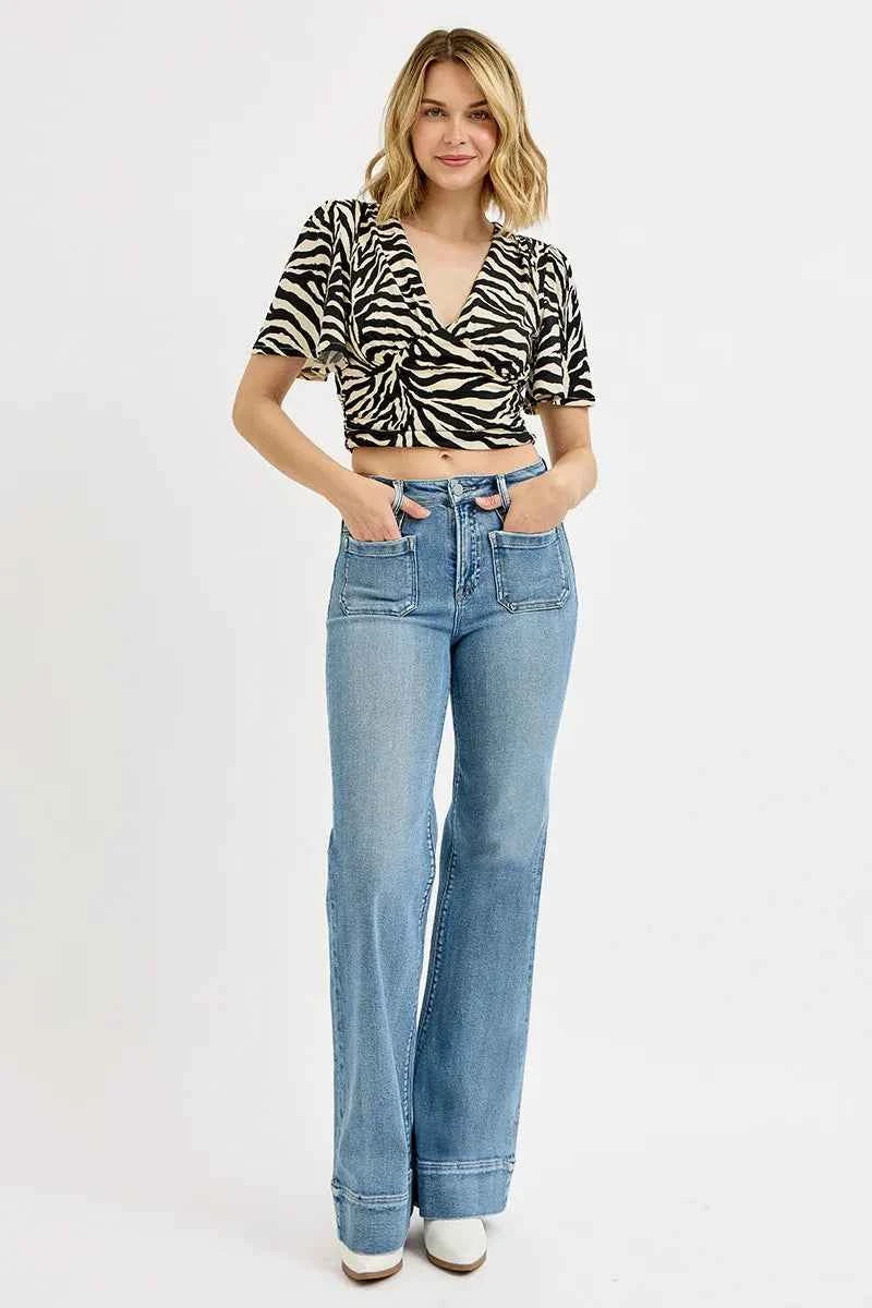 RISEN Full Size High Rise Wide Flare Patch Pocket Jeans Plus Size c2dc15f5ab764d17821ad039af35f567-Max-Origin