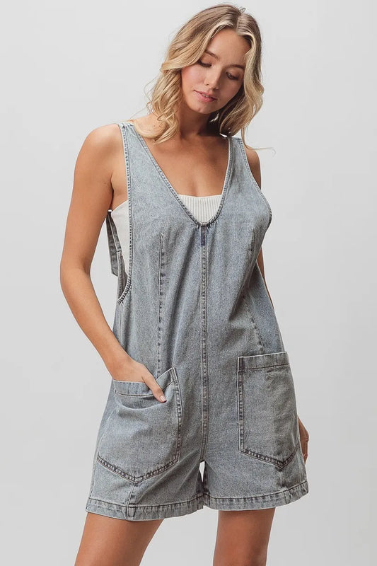 BiBi Patch Vintage Washed Denim Shortall c2f32fc50b1147439a170e4f711e8f42-Max-Origin