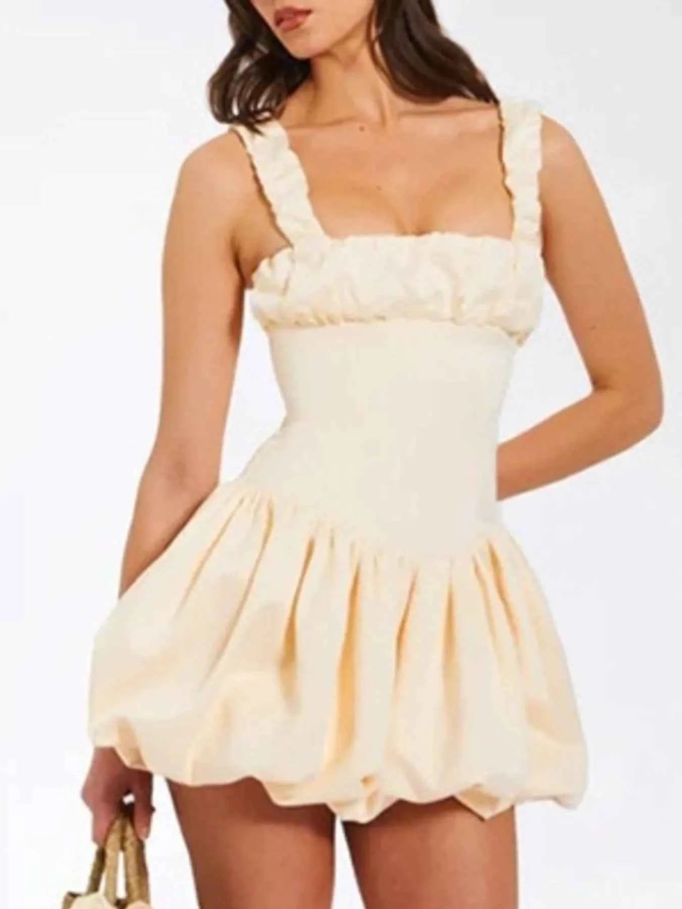 Bubble Hem Mini Dress c2f7d39e-7cf1-4baa-aeb2-5a85cd124f8f-Max-Origin
