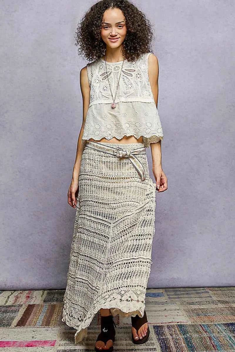 POL Boho Crochet Knit Maxi Skirt c3355ae2-9ad9-4702-8e92-4b62d374a5a7-Max-Origin