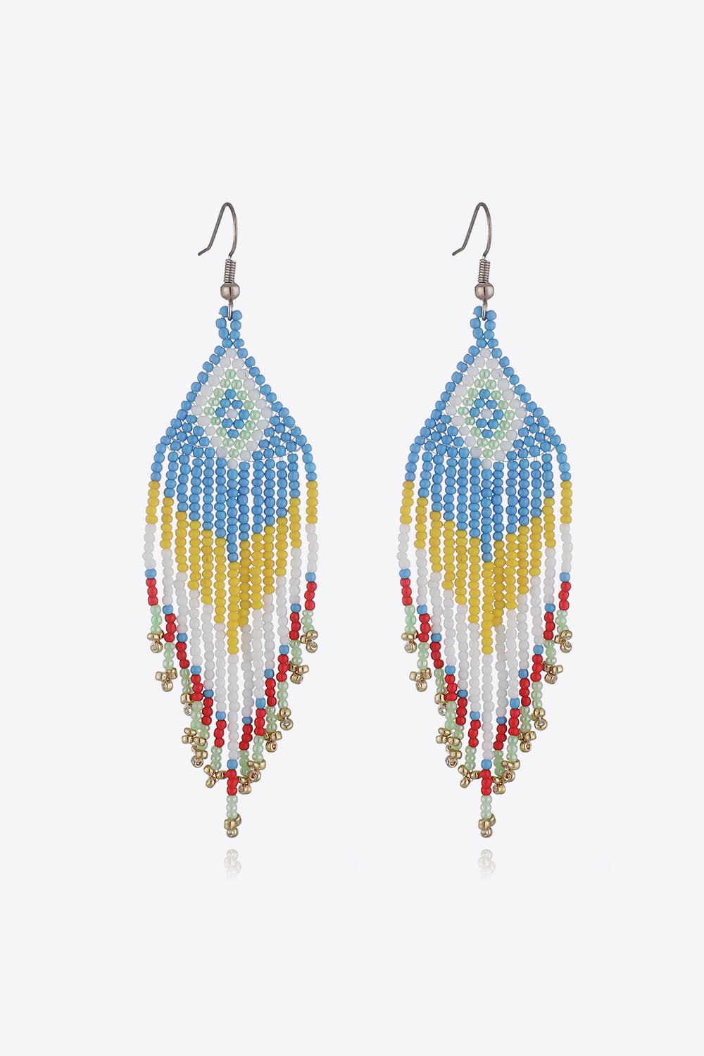 Beaded Dangle Earrings Style J One Size c36a976be95e45888804336d28b62ea9-Max
