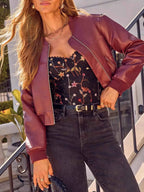 Zip Up Leather Cropped Jacket c3858a50-e4ea-4633-817c-2cfecc7a0a0c-Max-Origin