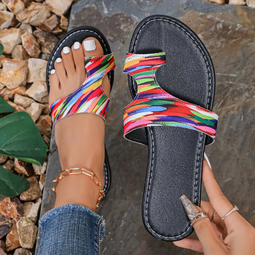 Toe Loop Flats Sandals Color c3bf36cd-9e38-4c04-89d2-de6623a1505a-Max-Origin