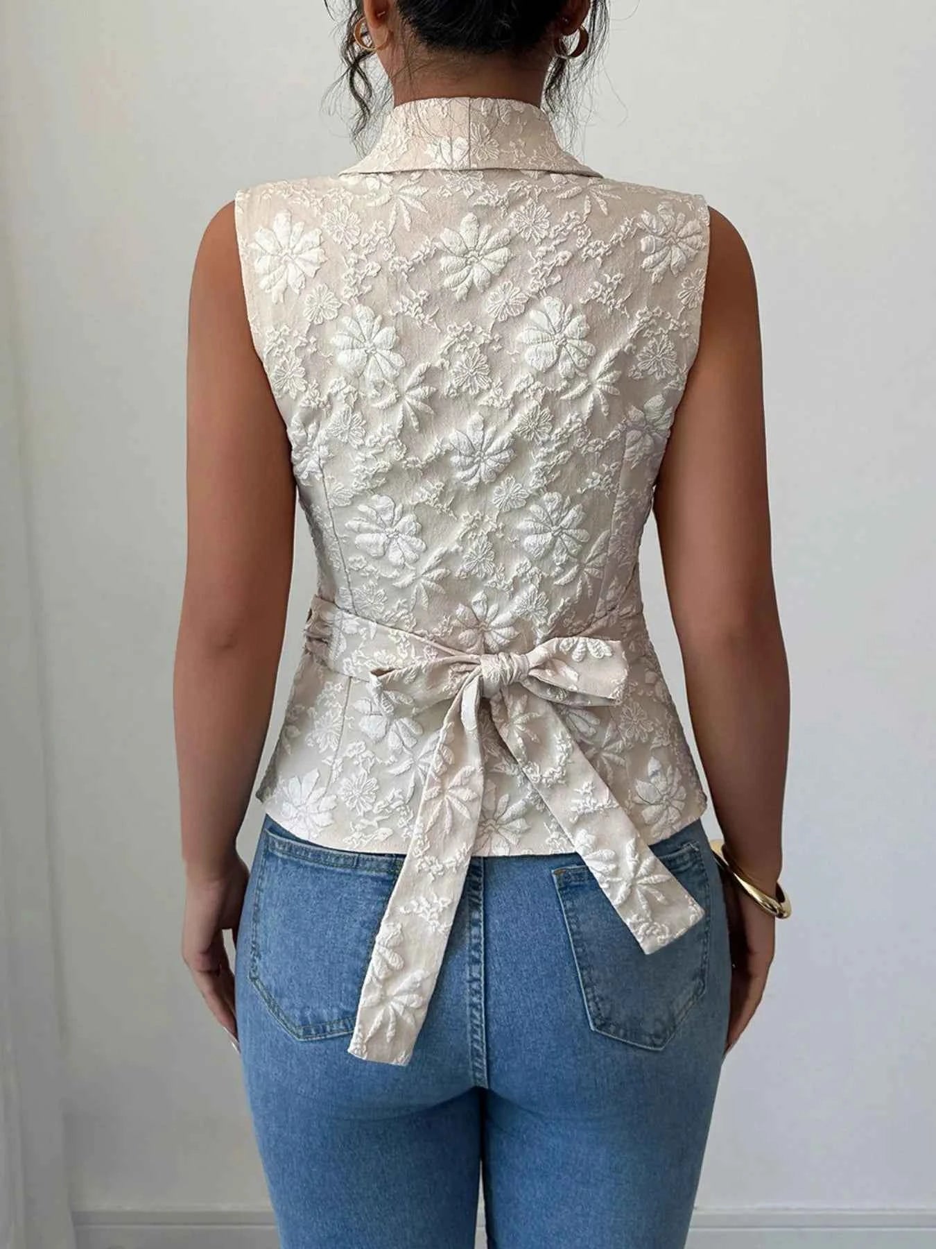 Tie Waist Wrap Tank Top c3e89bd0-9ecf-4167-b58a-50e83ef67d81-Max-Origin