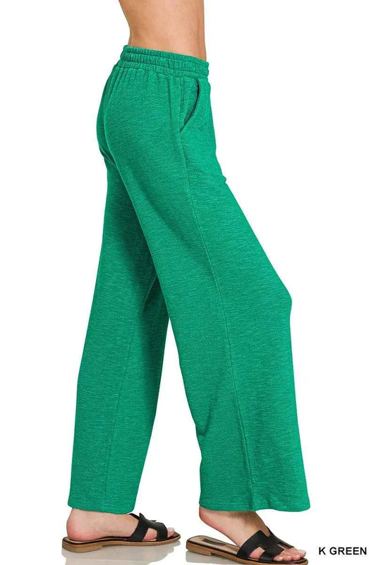 Cotton Slub Wide Leg Pants c404622e3a2c42a3a2e3557ed430b6ba-Max-Origin