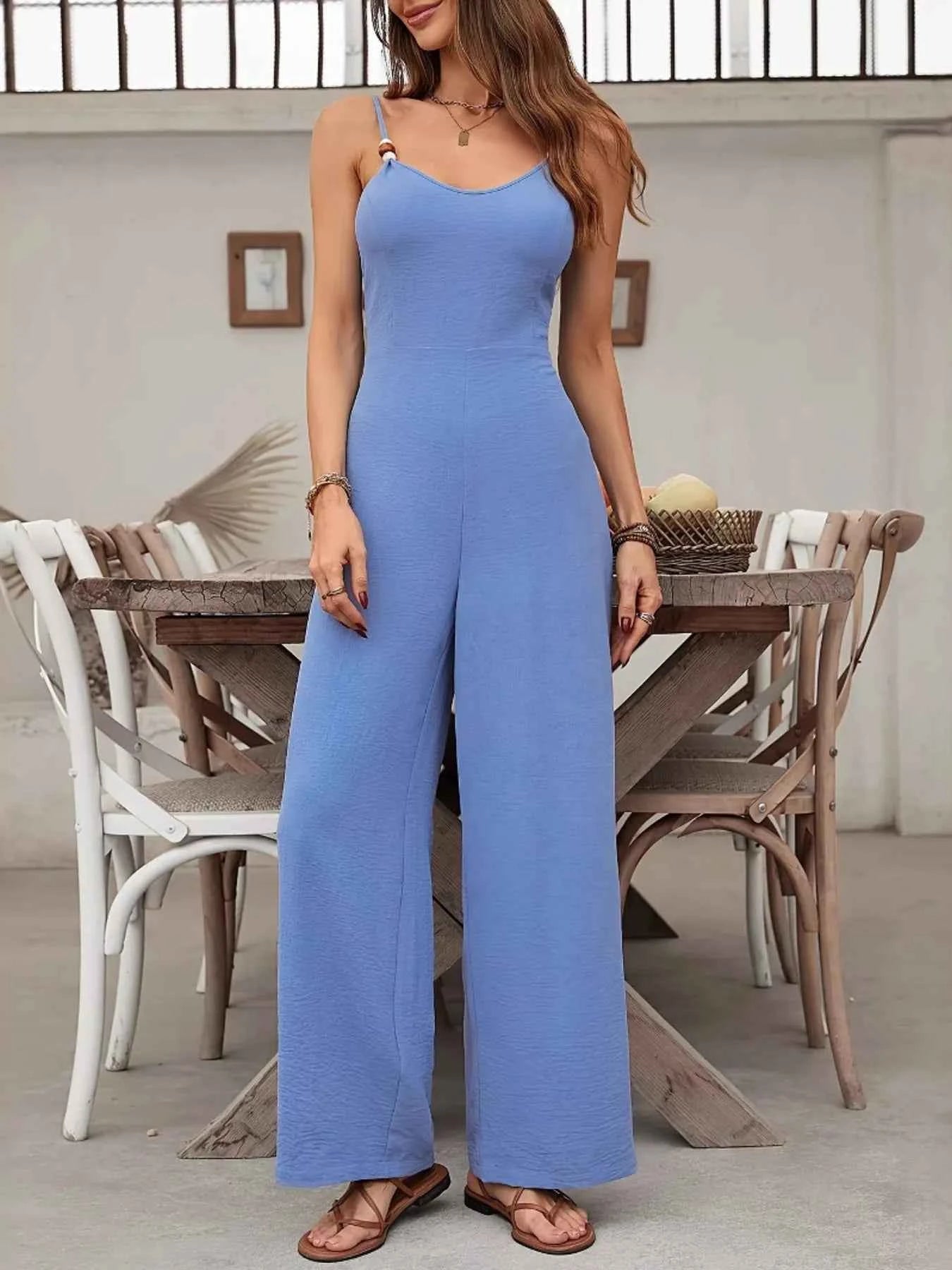 Spaghetti Strap Wide Leg Jumpsuit c40e8e938ae64f348050f1e958553401-Max-Origin