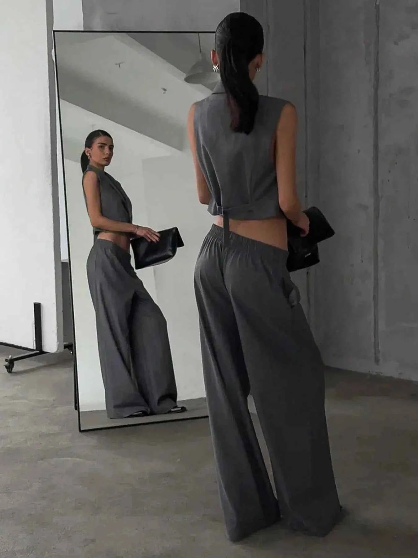 Button Up Sleeveless Top and Pants Set c40f2a22-4dc2-46f9-a6e8-d6e6202043d1-Max-Origin