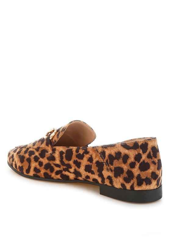 Noltas Horsebit Embellished Flat Loafers c436adb3-3682-484b-b894-98647b7d2366