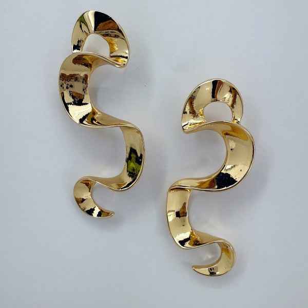 Post Back Metal Earrings Gold Or Silver Finish Gold One Size c4370a10-f4ed-4baa-b8c1-e66d410b6f96
