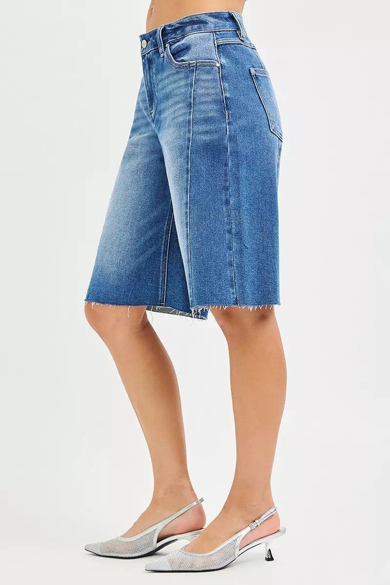 Raw Hem Slouchy Seamed Jorts c456e381-2319-4523-8d5d-c22c1fb2f01e-Max-Origin