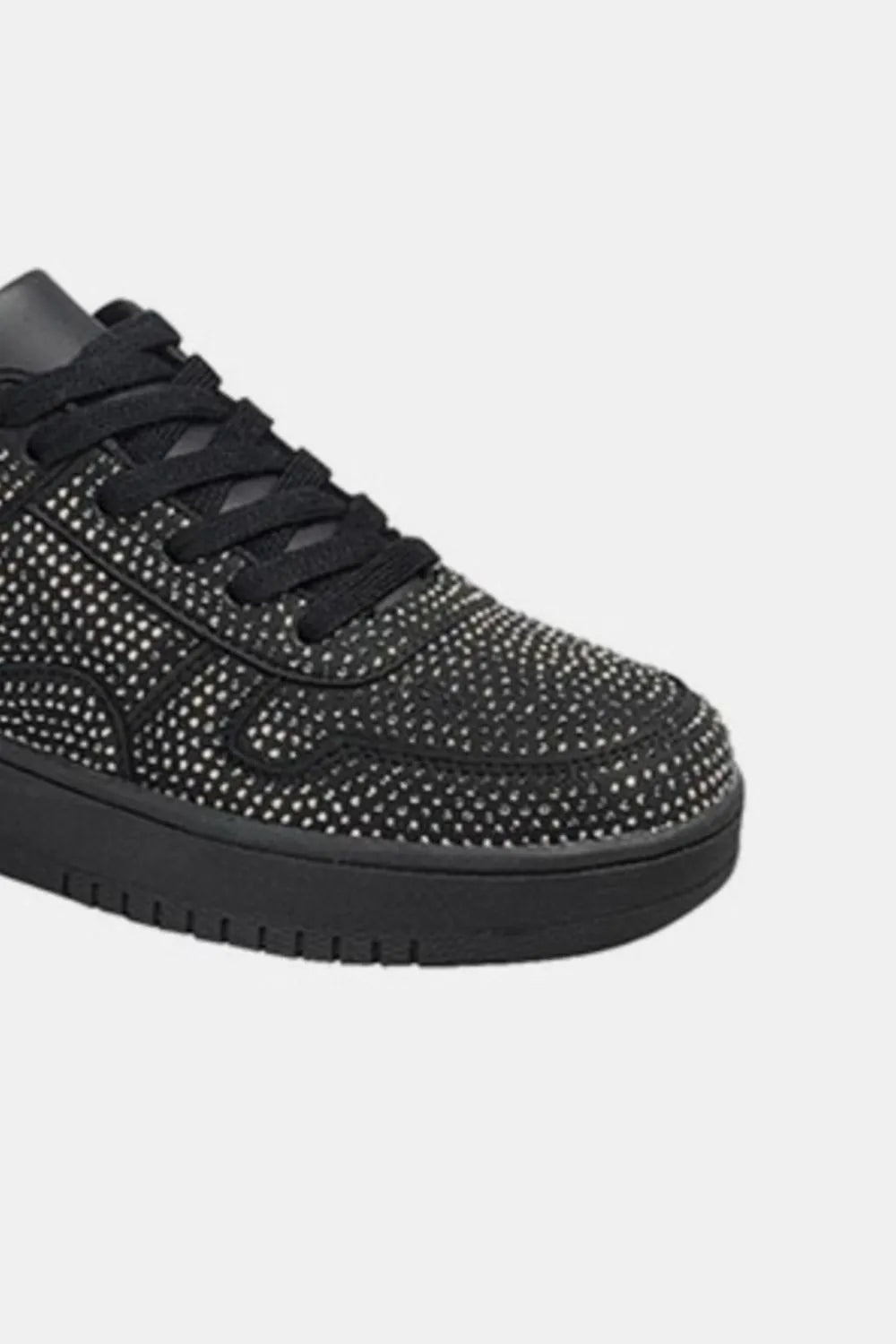 Forever Link Rhinestone Platform Flat Sneakers c45828ff-9490-474a-b13d-26c66f6b61ab-Max