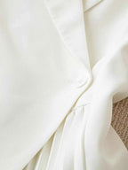 One Button Asymmetric Pleated Hem Blazer c47f20752db14c0bb16d7cf8cec9cd56-Max-Origin