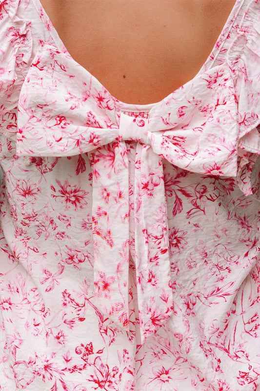 Aya Bow Back Square Blouse c47fe938-1397-420f-9a25-054bcdae4807