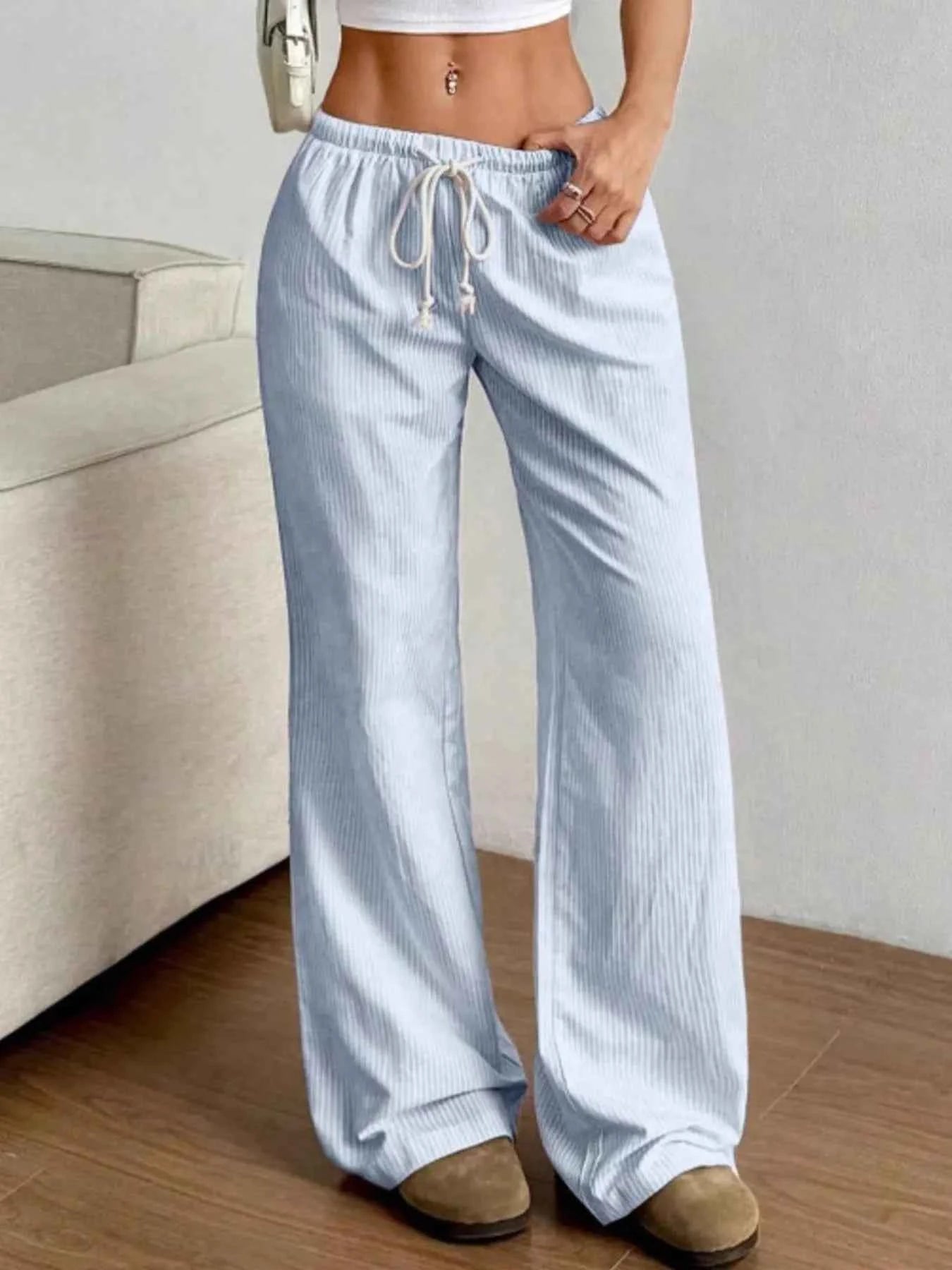 Drawstring Striped Wide Leg Pants c4c2c383-7d22-4b6c-a867-e9272d191110-Max-Origin