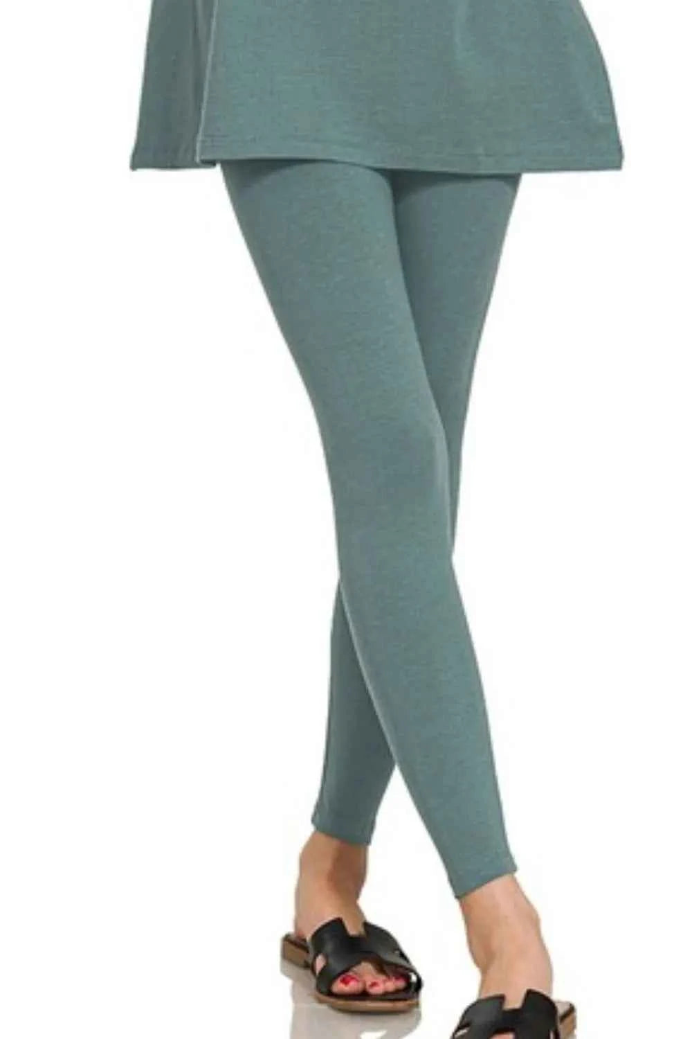Zenana Cotton Round Neck Top & Legging Set c51f4d4c-10e8-4184-b5b7-3dd023b8965e-Max-Origin