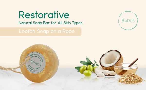 Restorative Soap Bar. Oat, Honey, and Olive Oil. c52ae8c6-b4b2-4764-975b-d71fff03bcbb