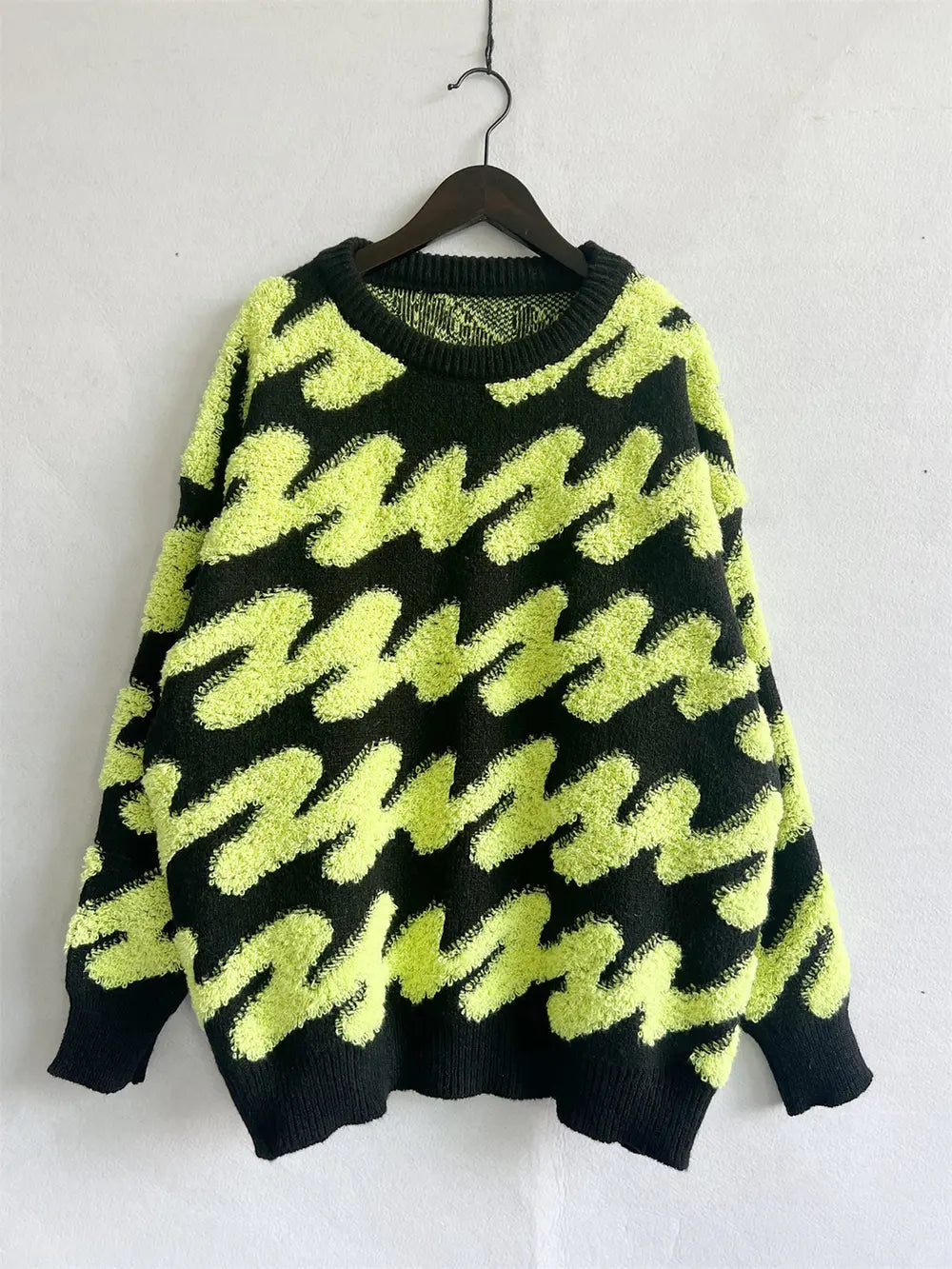 Ribbed Striped Dropped Shoulder Sweater c5515df190d44747a0f8e86572eb0164-Max