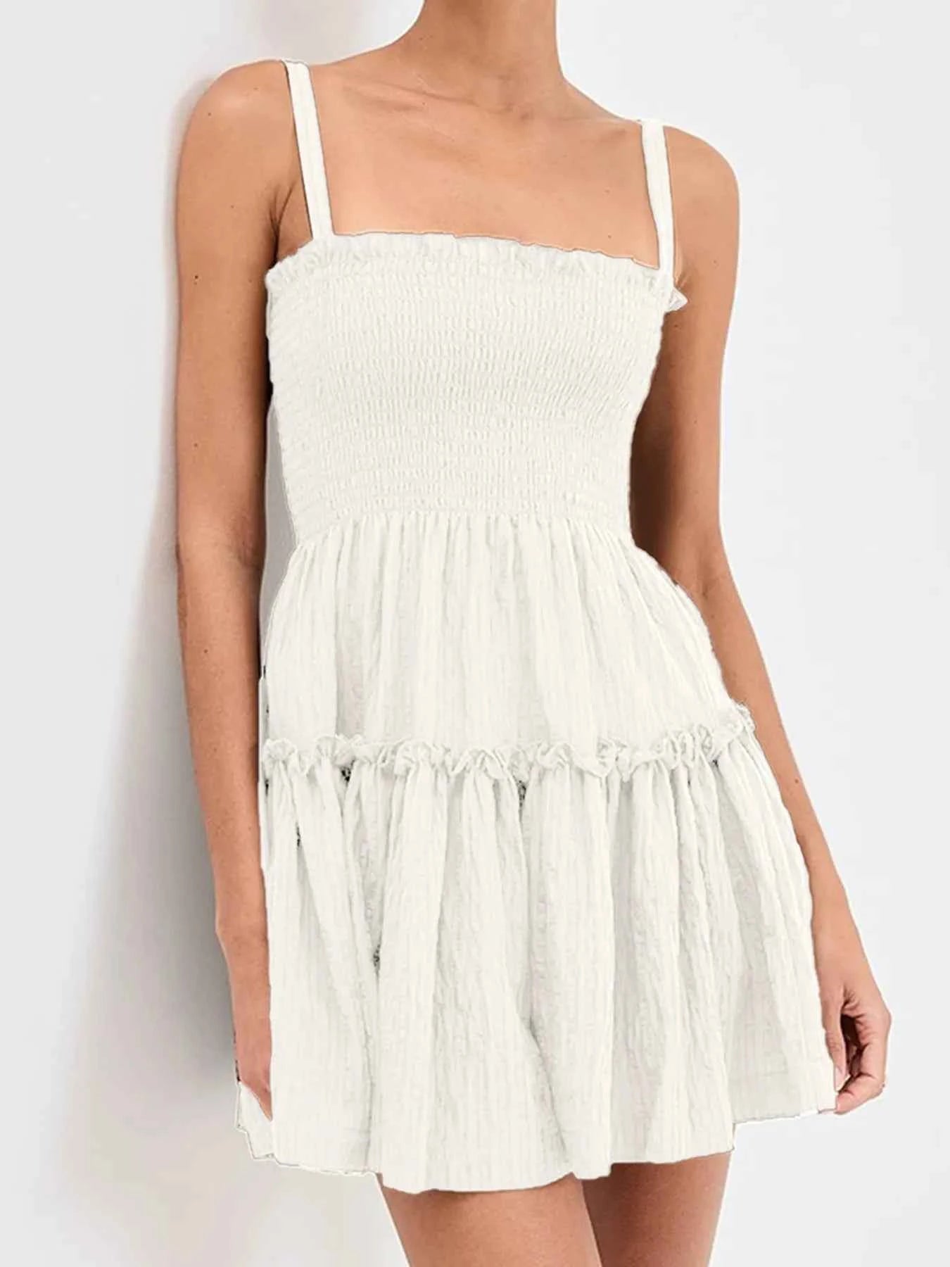 Smocked Frill Cami Mini Dress c559ee09d54446d5a0af73890cbb81cf-Max-Origin