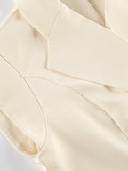 One Button Blazer & Wide Leg Pants Set c56cc34dd1454d97b182cc8f60849515-Max