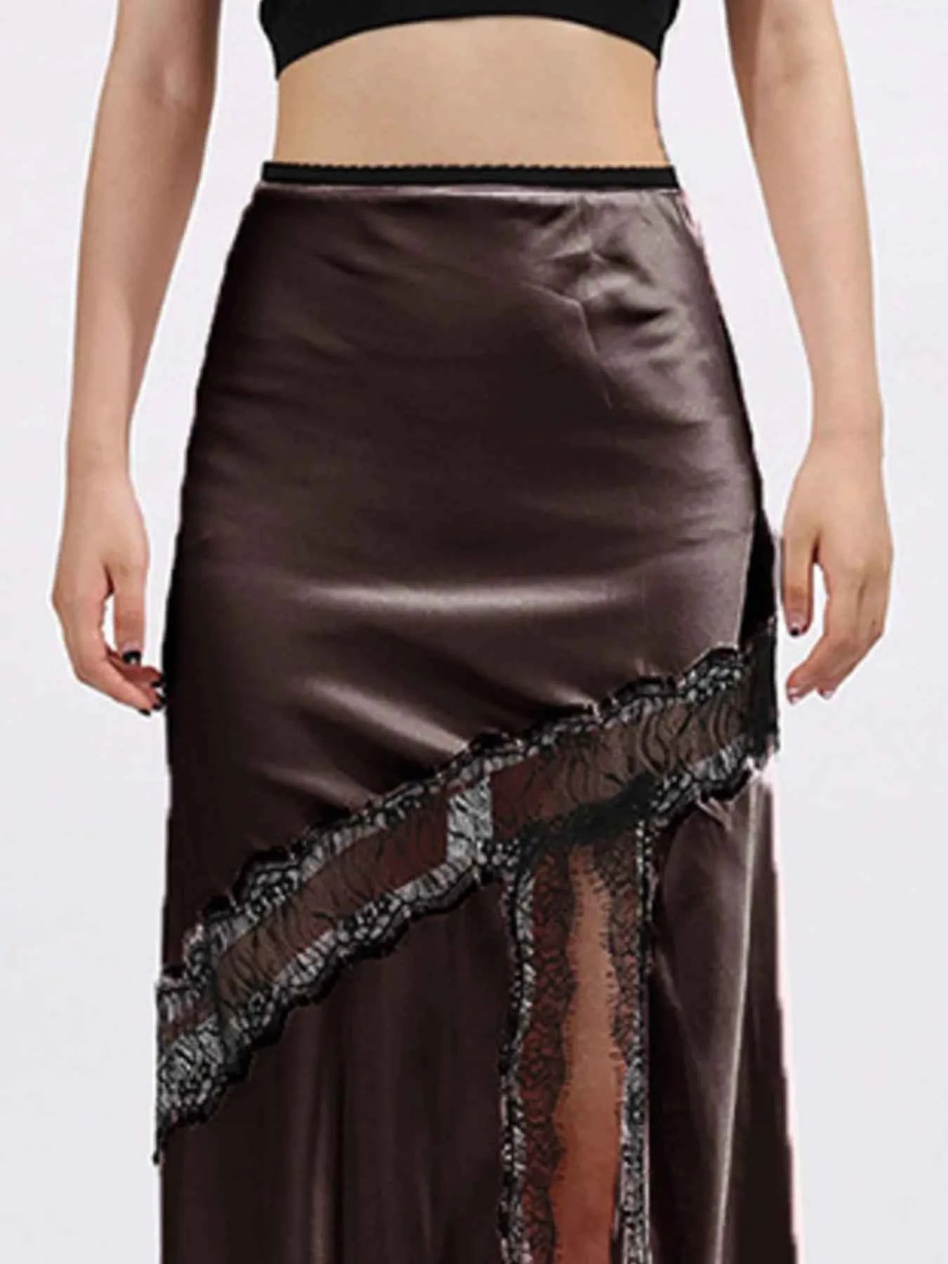 Lace Trim Asymmetrical Midi Skirt c56ee9f8-5c7b-45c9-9ced-025e4ea381fb-Max-Origin